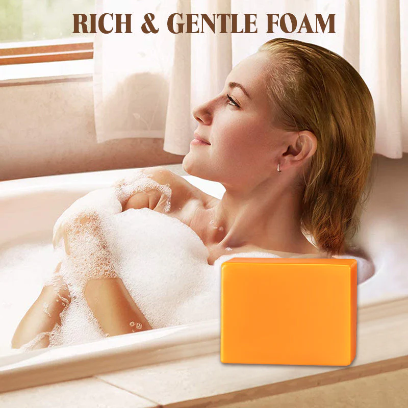 Vitamin C Papaya Goat Milk Aroma Soap - Image 6