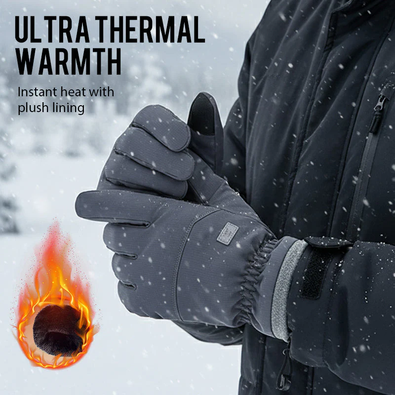 Men's Cycling & Windproof Warm Gloves - Image 5