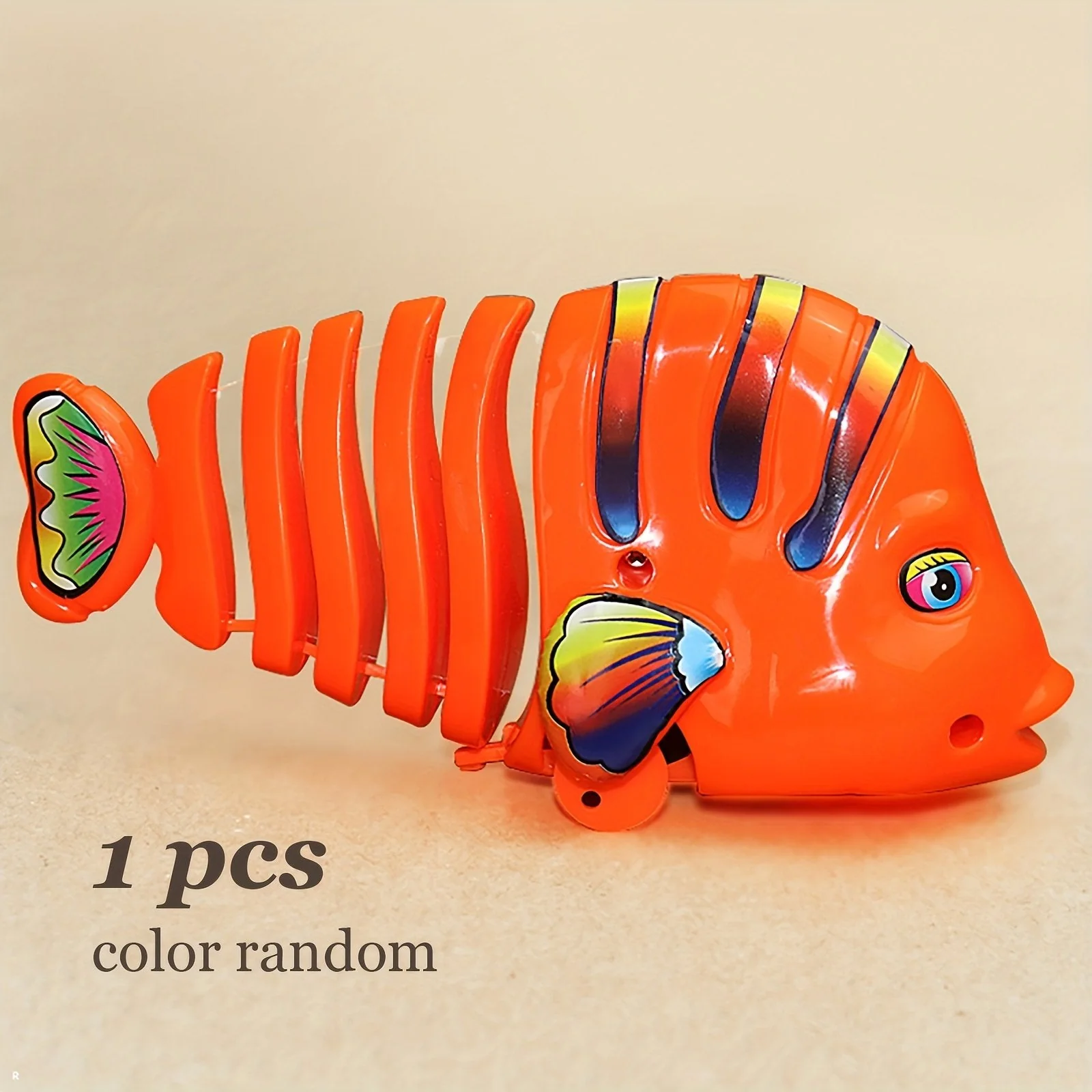 💖LAST DAY SPECIAL PRICE: £5.99!!🐟Wind-Up Wiggle Fish Toy - Image 5