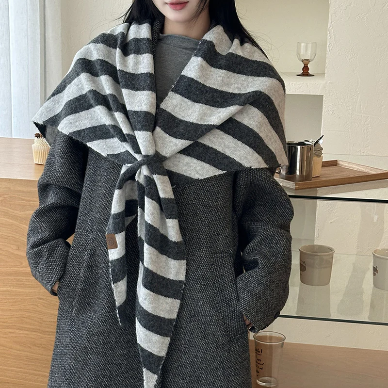 💖Last Day Surprise price £9.99!!💖Women's Solid Color Wool Blend Shawl🏆50K+ SOLD! Almost Gone✨✨ - Image 16