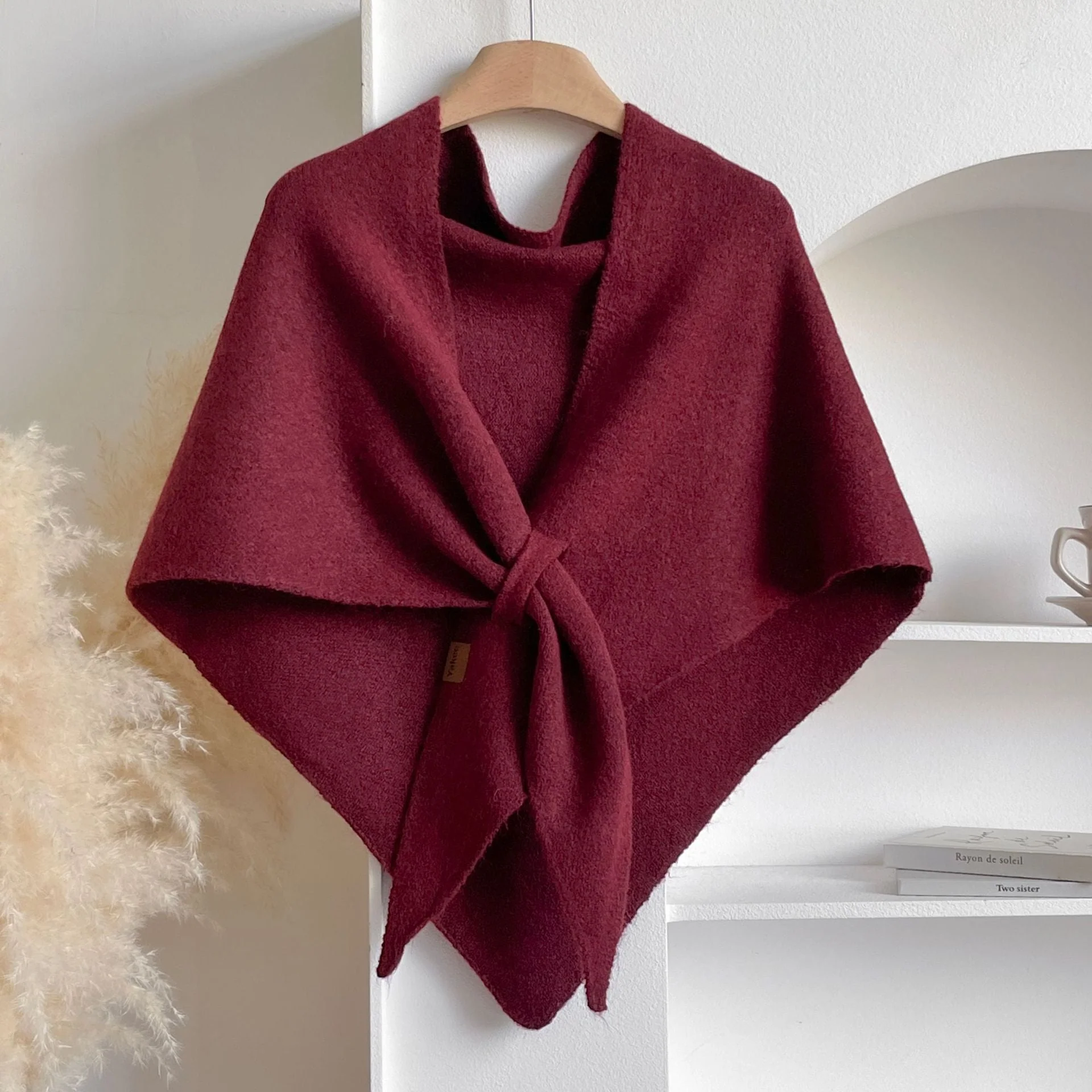 💖Last Day Surprise price £9.99!!💖Women's Solid Color Wool Blend Shawl🏆50K+ SOLD! Almost Gone✨✨ - Image 3
